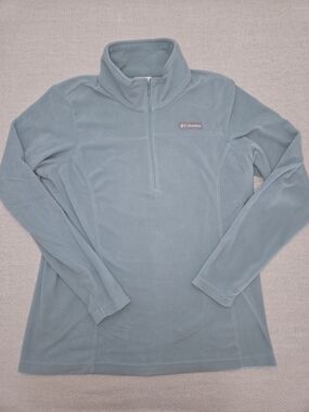 Columbia Women's Seafoam Quarter-Zip Fleece Pullover